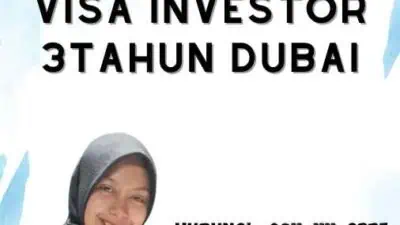 visa investor 3tahun Dubai