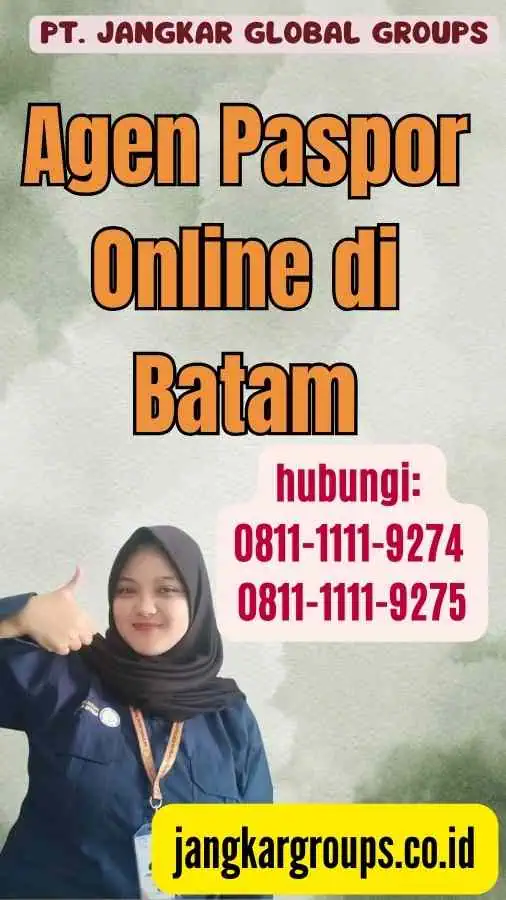 Agen Paspor Online di Batam