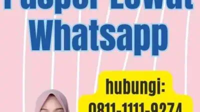 Antrean Paspor Lewat Whatsapp