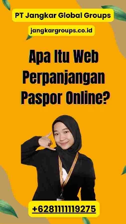 Apa Itu Web Perpanjangan Paspor Online?