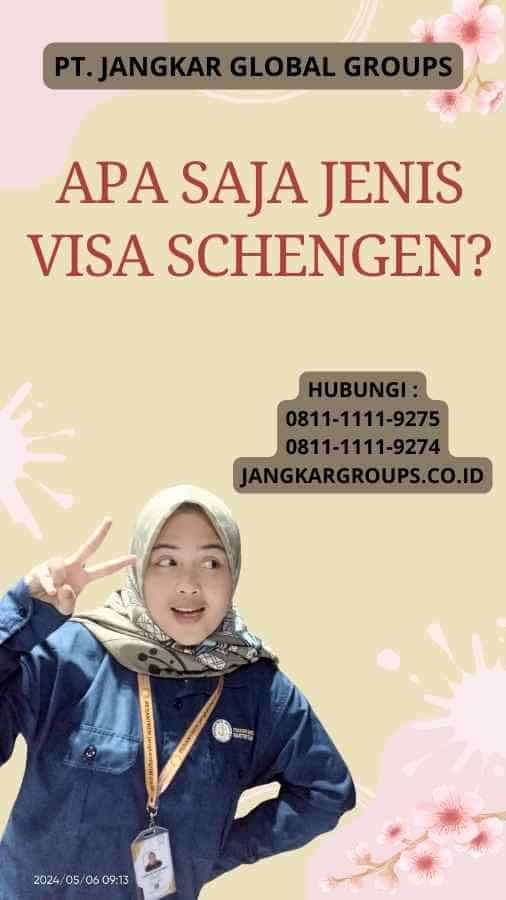 Apa Saja Jenis Visa Schengen?