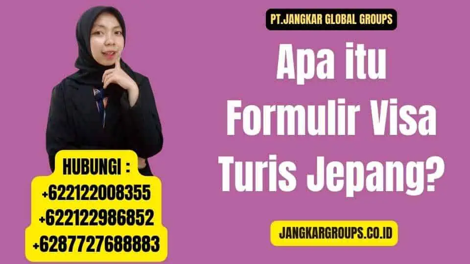 Apa itu Formulir Visa Turis Jepang