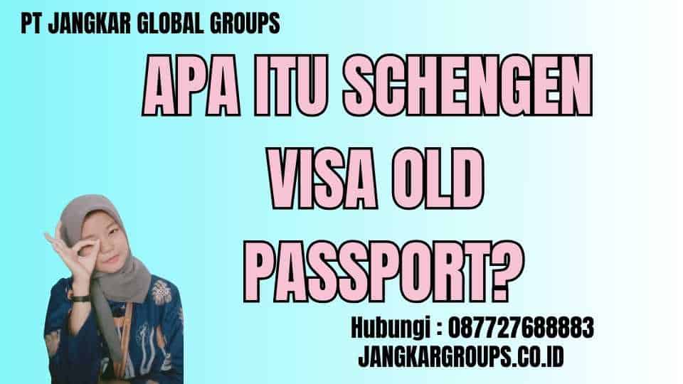 Apa itu Schengen Visa Old Passport