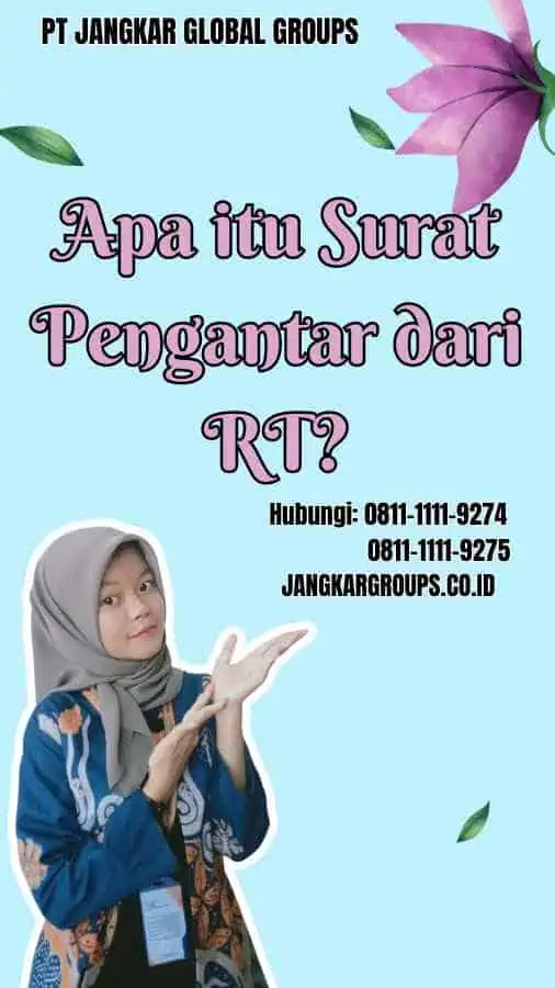 Apa itu Surat Pengantar dari RT