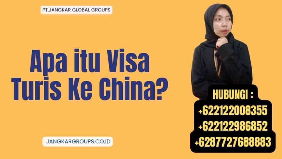 Apa itu Visa Turis Ke China