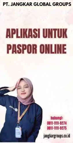 Aplikasi Untuk Paspor Online