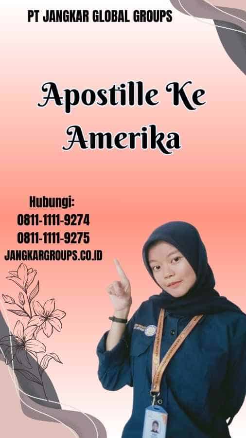 Apostille Ke Amerika