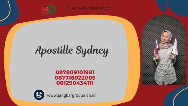 Apostille Sydney