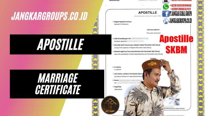 Apostille marriage certificate