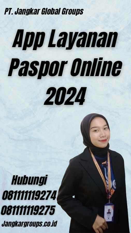 App Layanan Paspor Online 2024