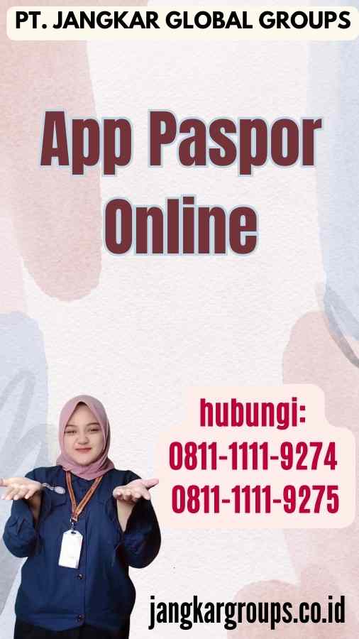 App Paspor Online
