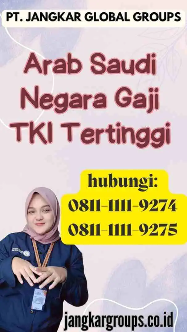 Arab Saudi Negara Gaji TKI Tertinggi