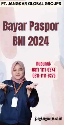 Bayar Paspor BNI 2024