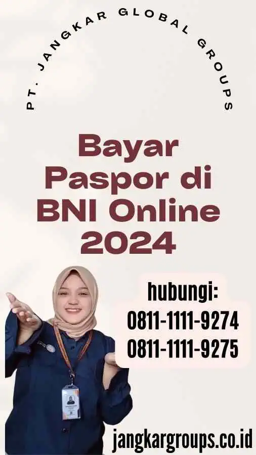 Bayar Paspor di BNI Online 2024