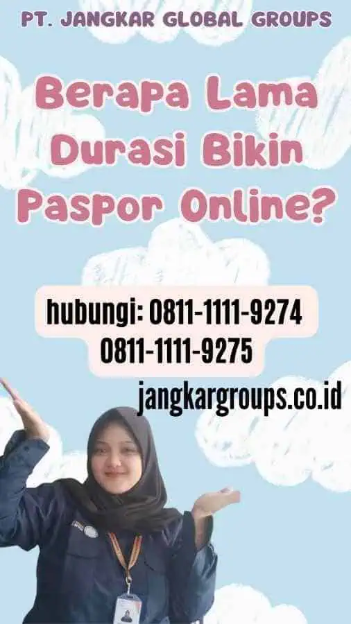 Berapa Lama Durasi Bikin Paspor Online