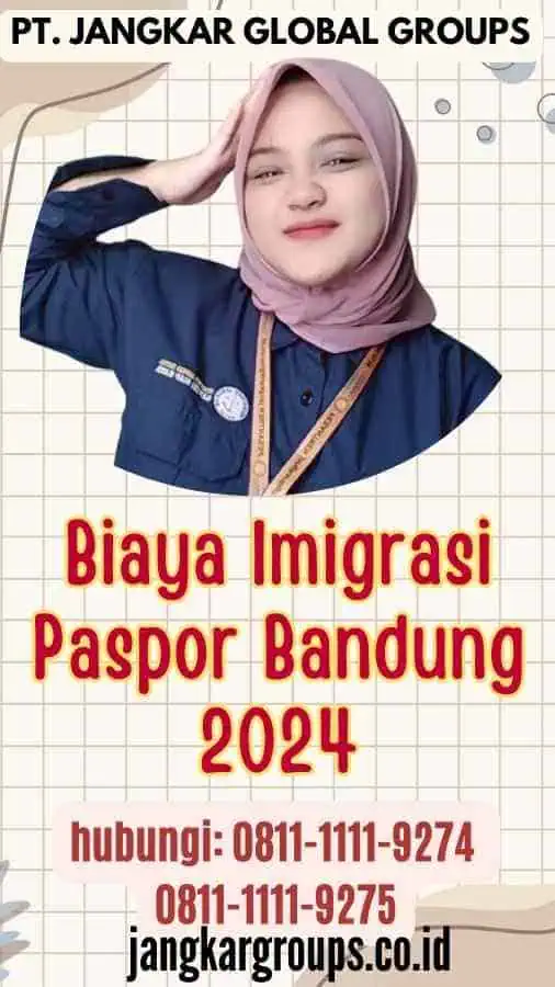 Biaya Imigrasi Paspor Bandung 2024