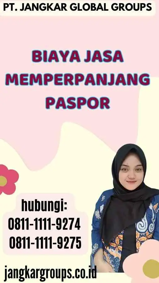 Biaya Jasa Memperpanjang Paspor