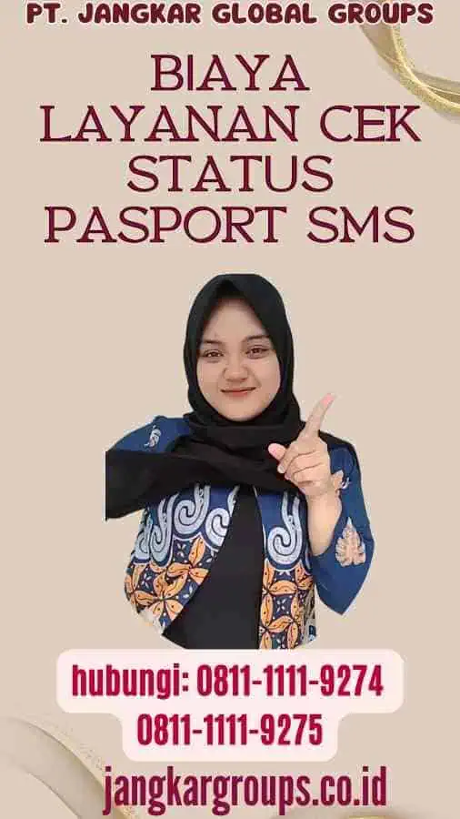 Biaya Layanan Cek Status Pasport SMS