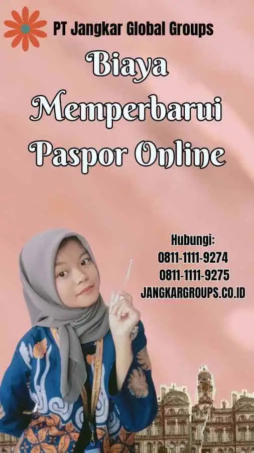 Biaya Memperbarui Paspor Online