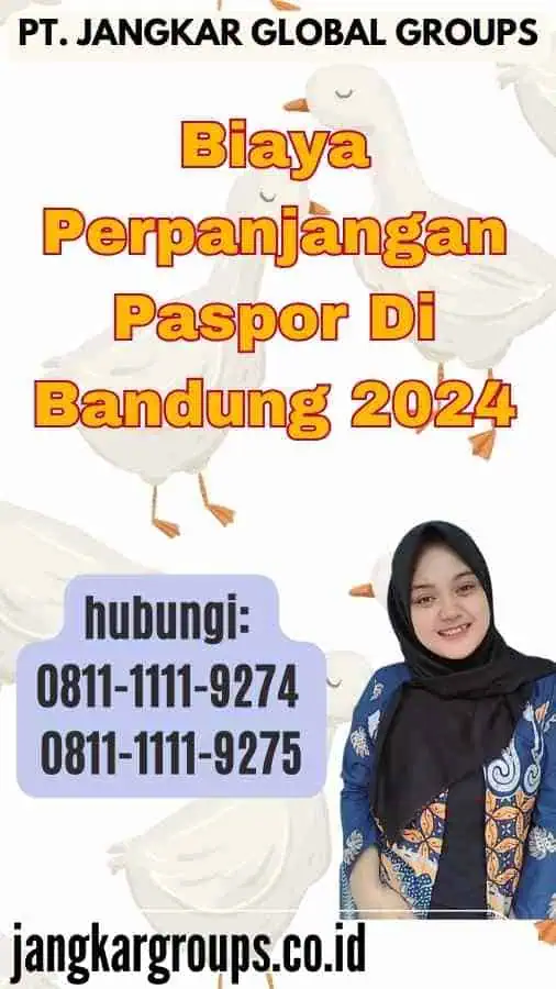 Biaya Perpanjangan Paspor Di Bandung 2024