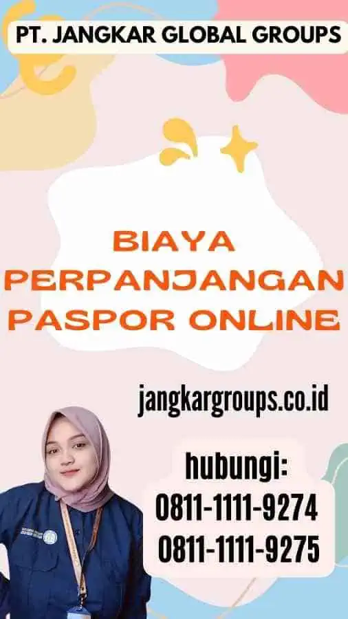 Biaya Perpanjangan Paspor Online