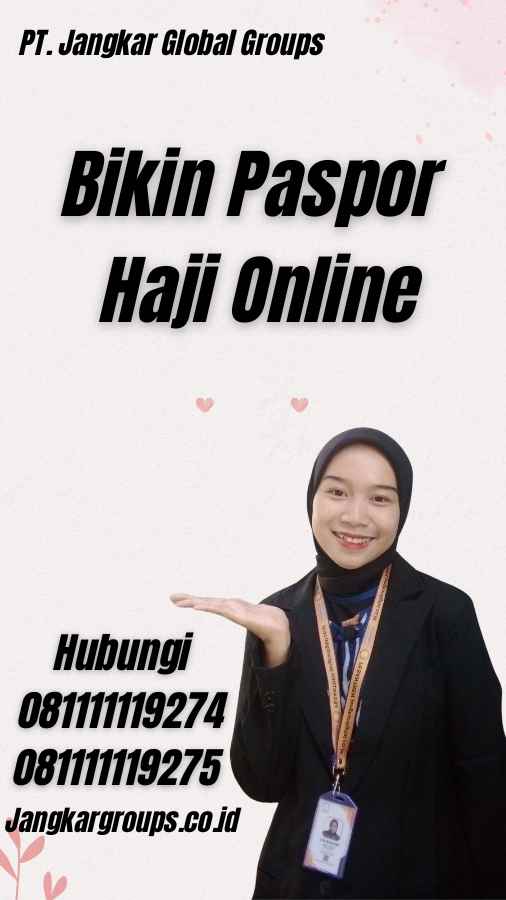 Bikin Paspor Haji Online