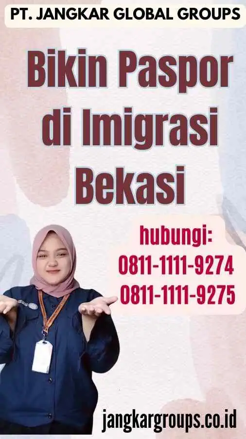 Bikin Paspor di Imigrasi Bekasi