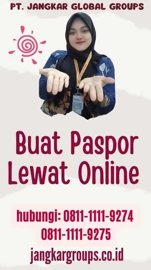 Buat Paspor Lewat Online