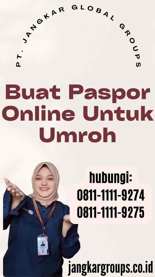 Buat Paspor Online Untuk Umroh