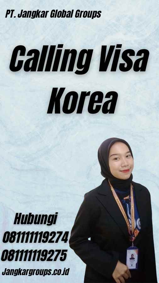 Calling Visa Korea
