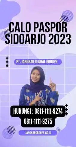 Calo Paspor Sidoarjo 2023