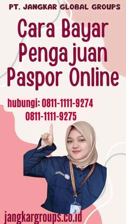 Cara Bayar Pengajuan Paspor Online