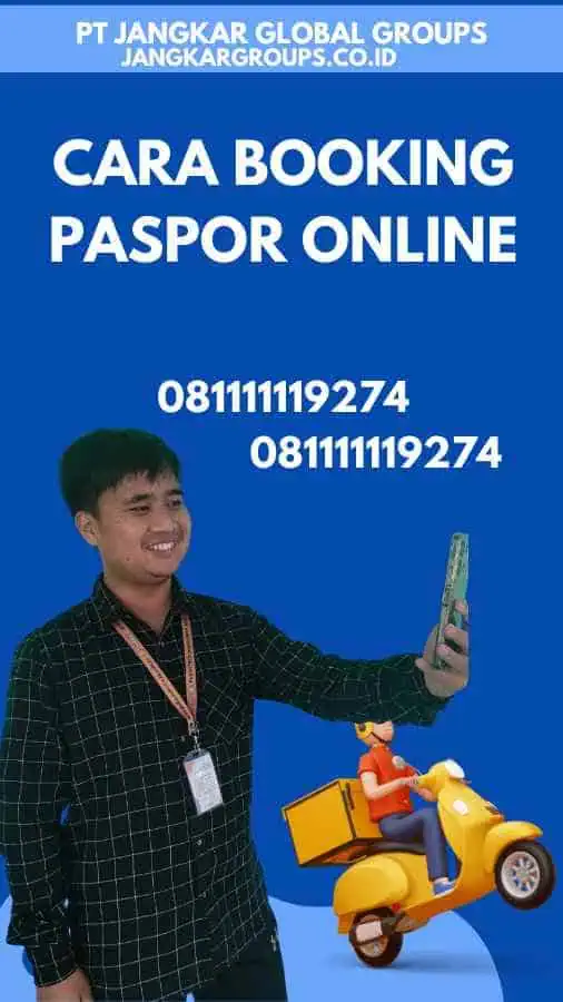 Cara Booking Paspor Online