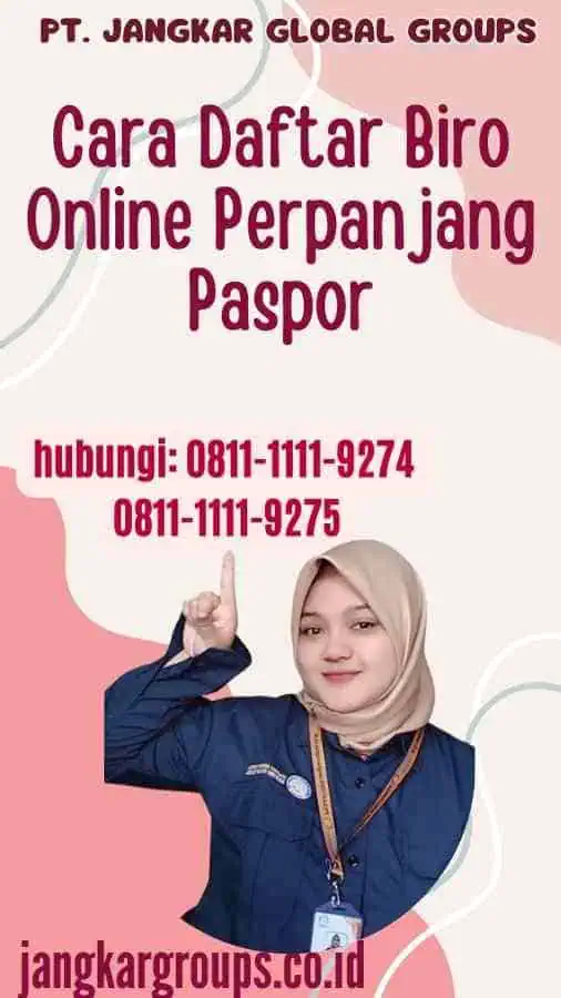 Cara Daftar Biro Online Perpanjang Paspor