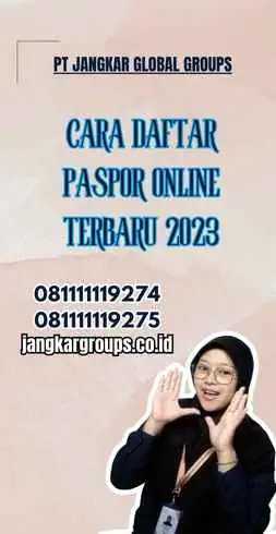 Cara Daftar Paspor Online Terbaru 2023