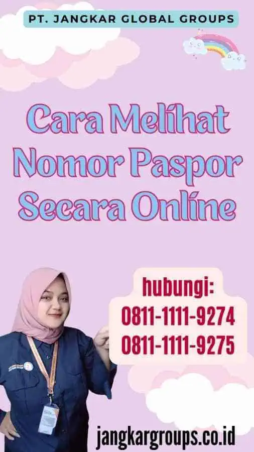 Cara Melihat Nomor Paspor Secara Online