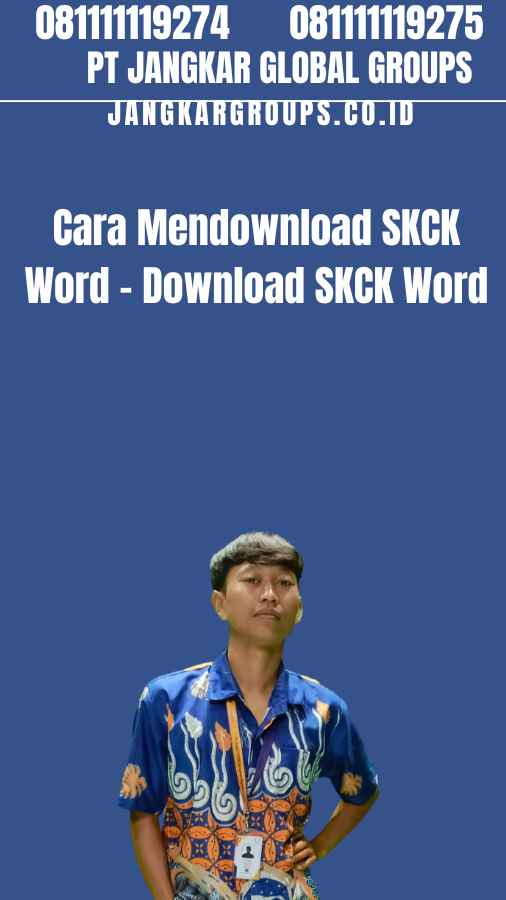 Cara Mendownload SKCK Word - Download SKCK Word