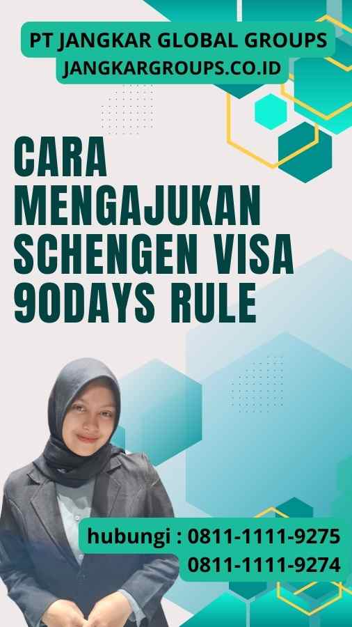 Cara Mengajukan Schengen Visa 90Days Rule
