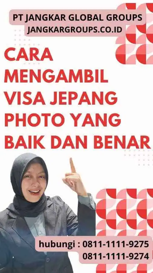 Cara Mengambil Visa Jepang Photo yang Baik dan Benar