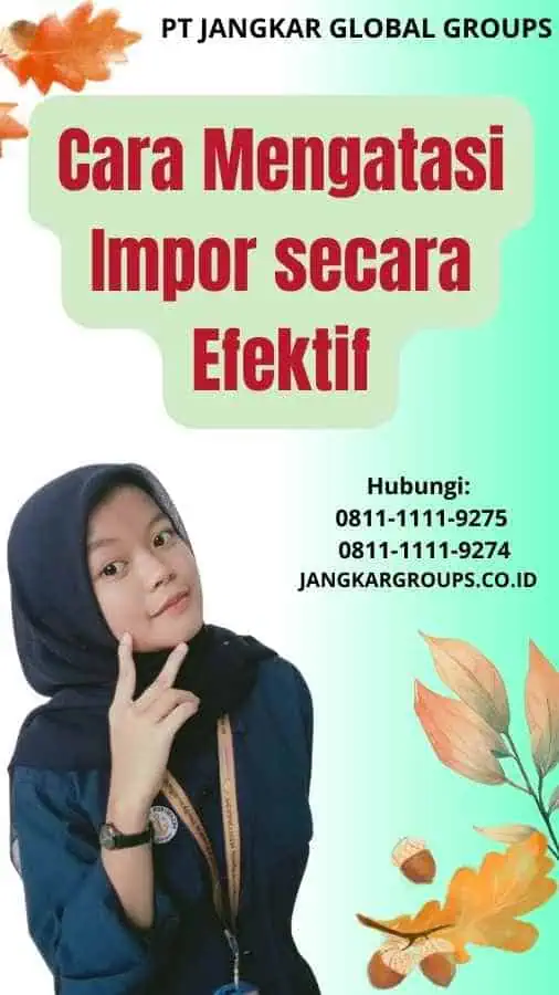 Cara Mengatasi Impor secara Efektif