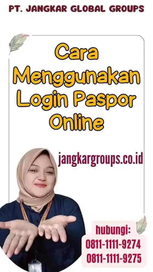 Cara Menggunakan Login Paspor Online