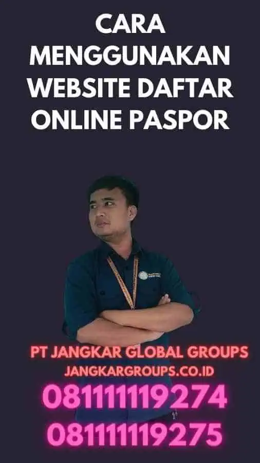 Cara Menggunakan Website Daftar Online Paspor