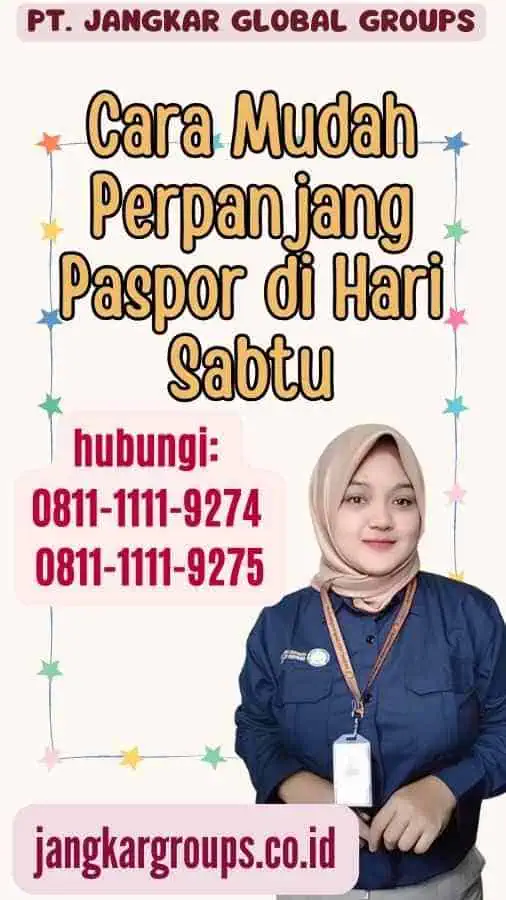 Cara Mudah Perpanjang Paspor di Hari Sabtu