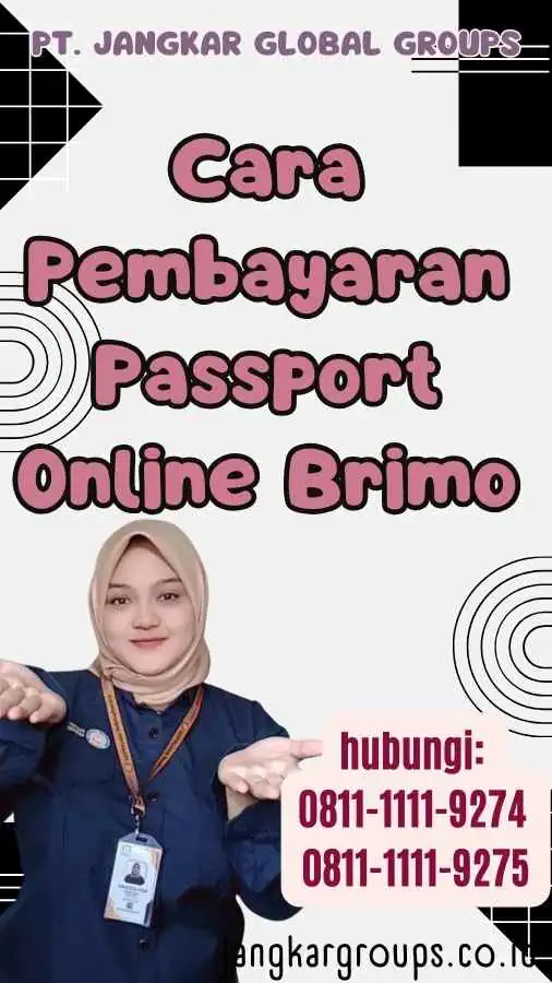 Cara Pembayaran Passport Online Brimo