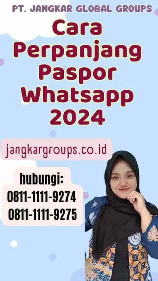 Cara Perpanjang Paspor Whatsapp 2024