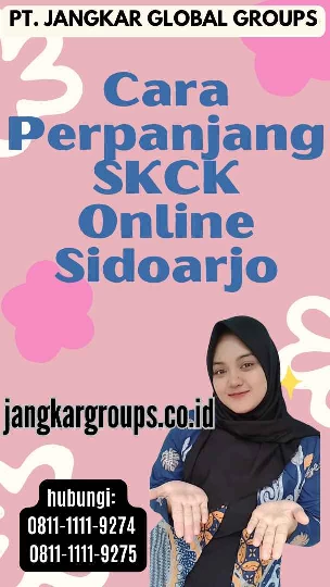 Cara Perpanjang SKCK Online Sidoarjo