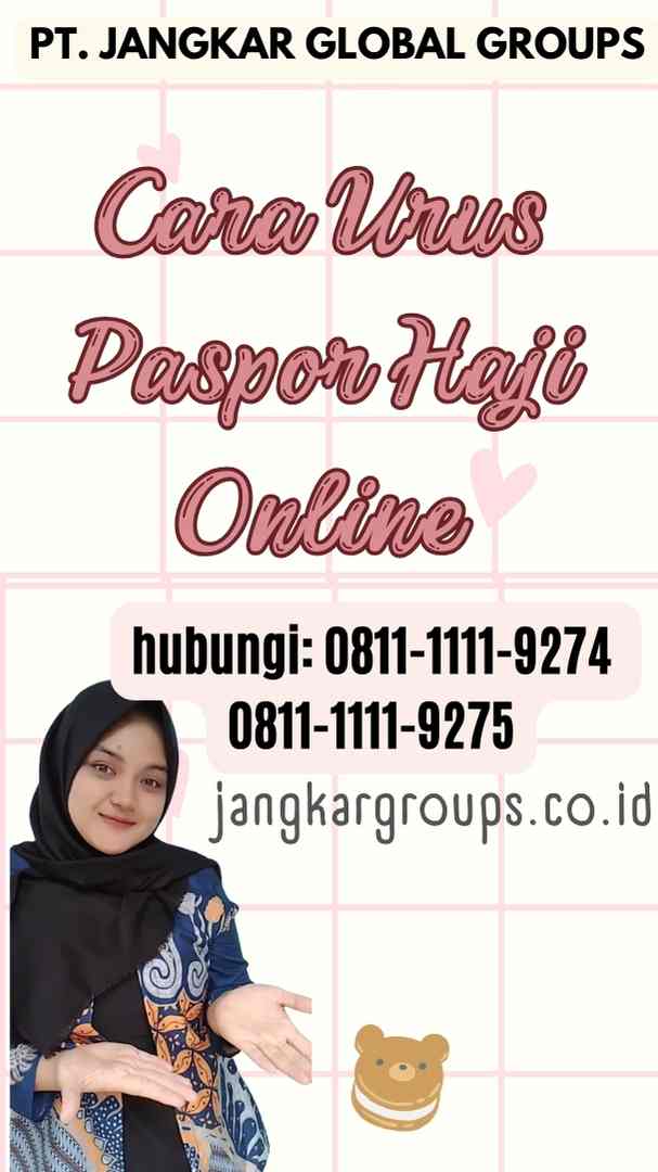 Cara Urus Paspor Haji Online