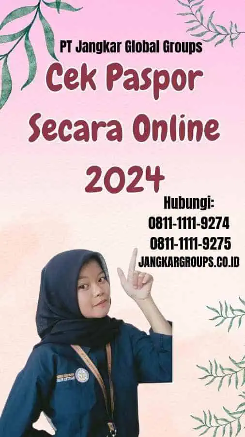 Cek Paspor Secara Online 2024