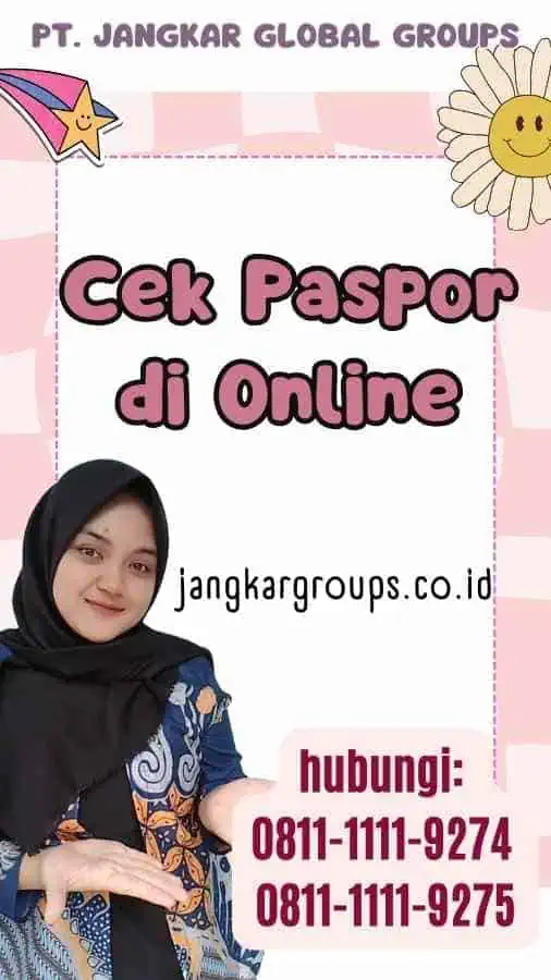 Cek Paspor di Online