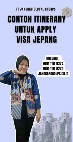 Contoh Itinerary Untuk Apply Visa Jepang